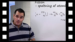 Fission, spaltning af uran