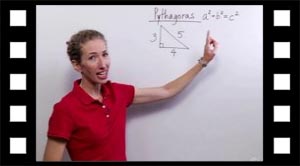 Pythagoras sætning kan fortælle om en trekant er retvinklet