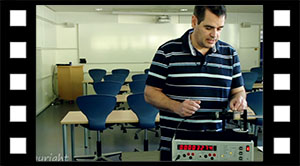 Halveringstykkelse. Forsøg og data.