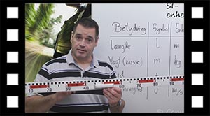 Måling med SI enheder