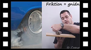 Friktion er gnidning