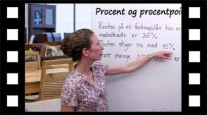 Procent og procentpoint