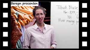 Procentændring: Beregn rabat