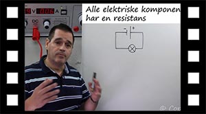 Alle elektriske apparater har en modstand