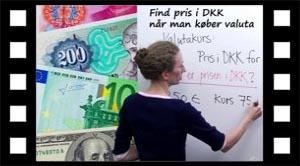 Hvad koster 250 euro i dkk