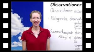Hvad er kategoriserede observationer og sammenhængende observationer?