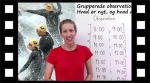 Grupperede observationer: Hvad er nyt og hvad er som for ikke grupperede observationer