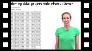 Man mister information når man grupperer observationer