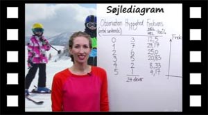 Hvordan tegner man et søjlediagram