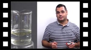 Når ladning forskydes i molekylet bliver det polært