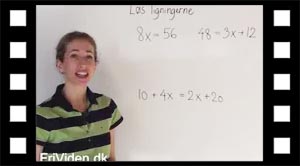 Eksempler på ligningsløsning