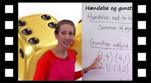 Hændelser og gunstige udfald.