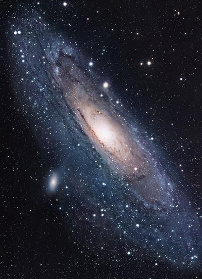 Den nærmeste galakse, Andromeda galaksen.