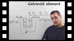 Batteri, Galvanisk element