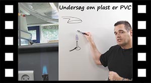 Syre i røggas fra PVC