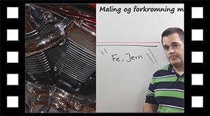 Rustbeskyttelse, maling og forkromning