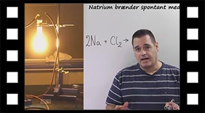 Natrium og chlorgas teori