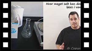 Aktivitet: Mættet saltvand (NaCl)
