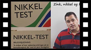 Zink, Nikkel og Krom