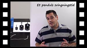 Pendul svingning