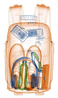 Røntgen scannere i lufthavne.