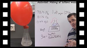 Mål atmosfærens massefylde