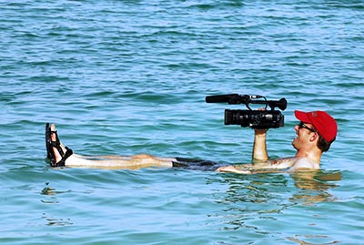 Salt i vandet giver opdrift